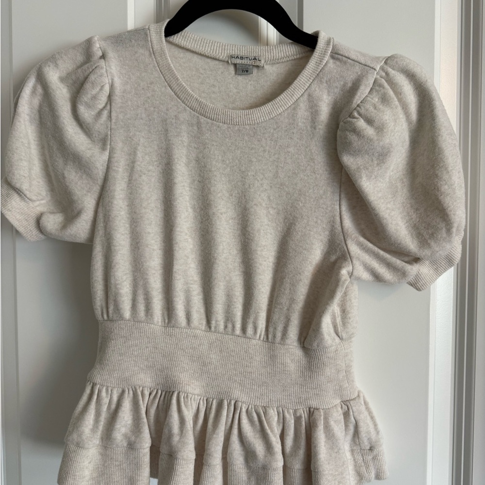 Habitual Cream Puff Sleeve Sweater